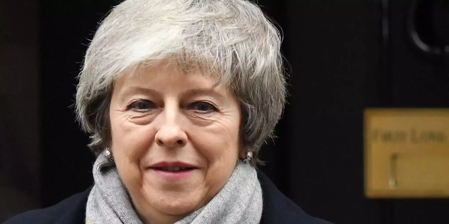 Die britische Premierministerin Theresa May