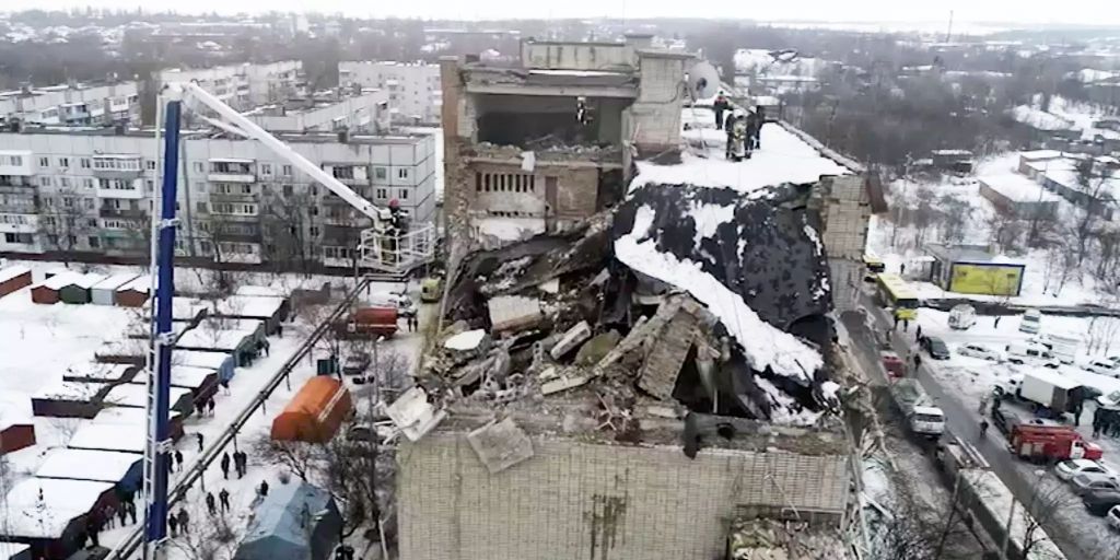 Gasexplosion in Russland fordert mindestens vier Tote