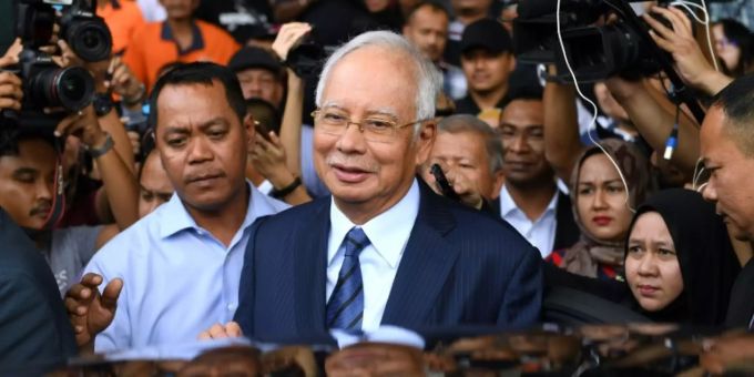Malaysias Ex-Regierungsschef Najib Razak Malaysias Ex-Regierungsschef Najib Razak