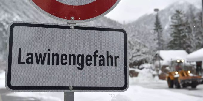 Schneechaos in Österreich