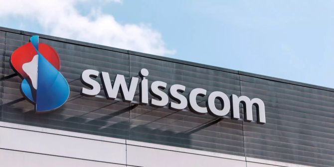 Das Logo der Swisscom.