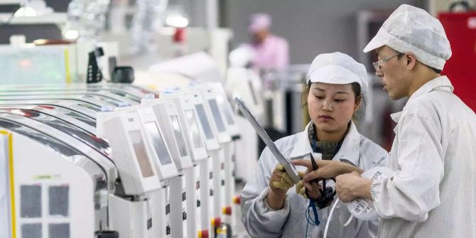 Chinesische Arbeiter.