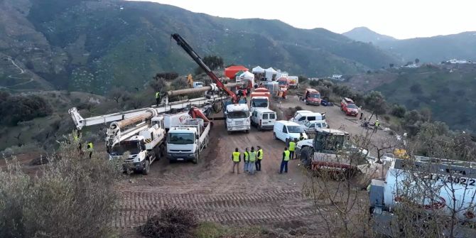 Das Aufgebot der Rettungskräfte in Spanien.