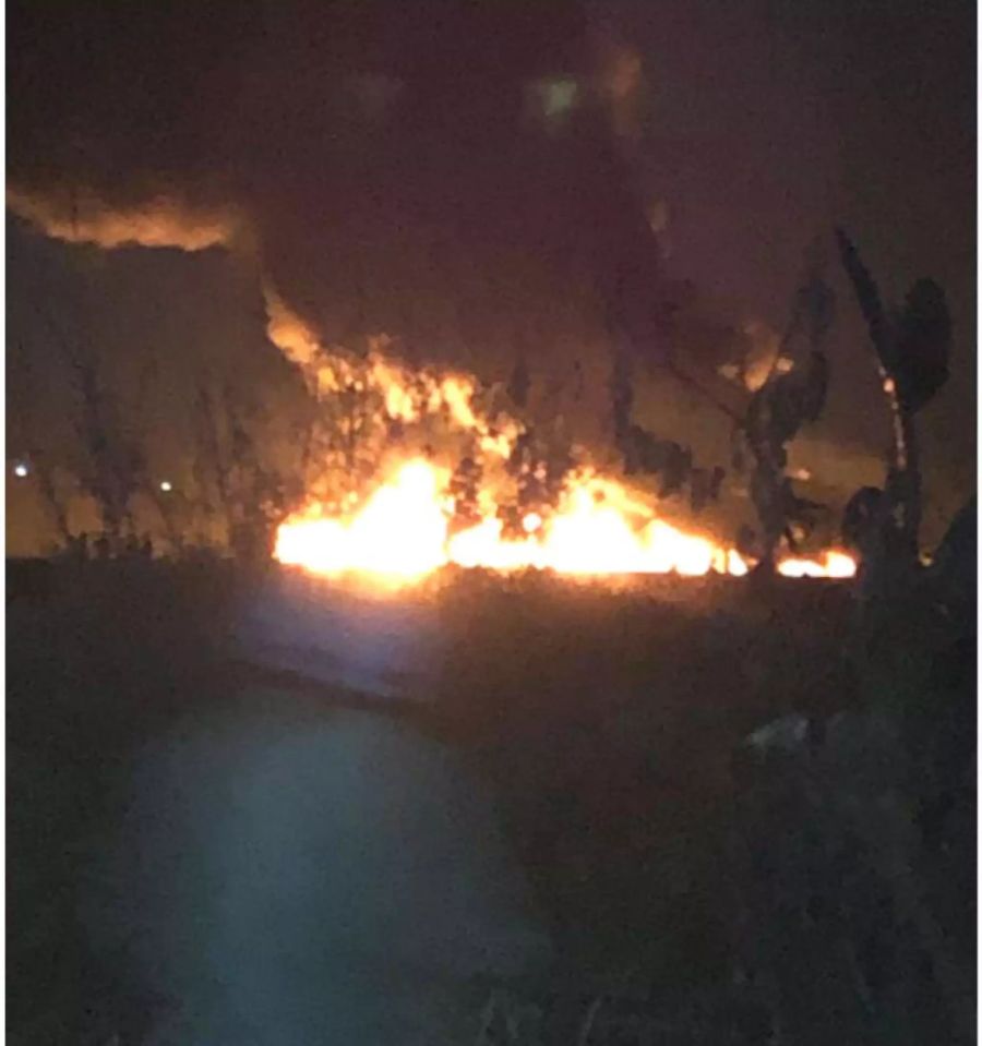 Explosion an Benzinpipeline in Mexiko