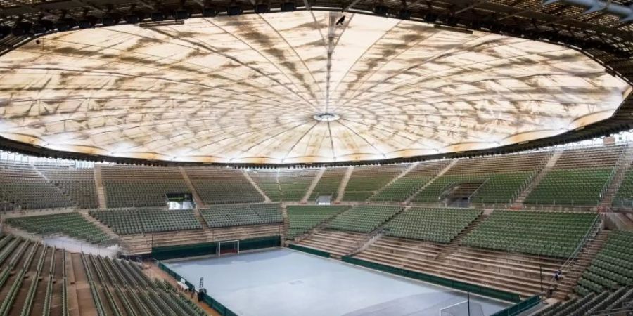 Am Hamburger Rothenbaum wird es nun doch keine Titelkombination aus Hamburg Open und European Championship geben: Foto: Daniel Bockwoldt/dpa