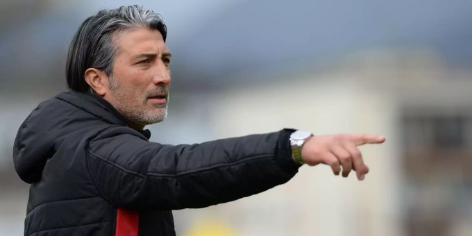 Da war er noch Trainer des FC Sion: Murat Yakin während eines Spiels in der Super League. FC Sion Murat Yakin