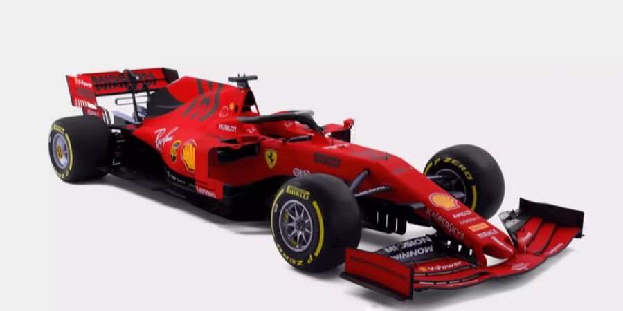 Formel-1-Auto von Ferrari.