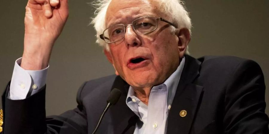 Bernie Sanders, demokratischer US-Senator und Kandidat für die Präsidentschaftswahlen 2020, hat seine Steuererklärungen freiwillig offengelegt. Foto: Christopher Dolan/The Times-Tribune