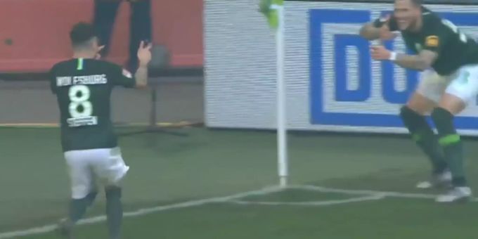 Baller-Jubel - Steffen feiert Doppelpack à la «Fortnite»