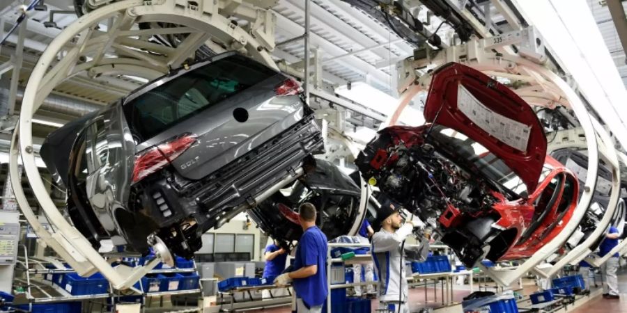 Volkswagen-Produktion in Wolfsburg