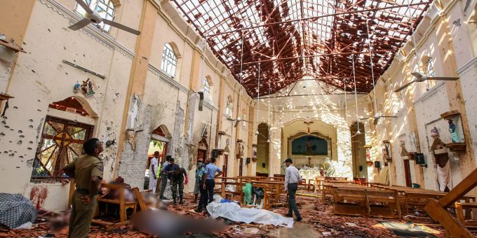 Am Ostersonntag im Jahr 2019 gab es eine Anschlagsserie auf Kirchen und Luxushotels. Explosionen in Sri Lanka