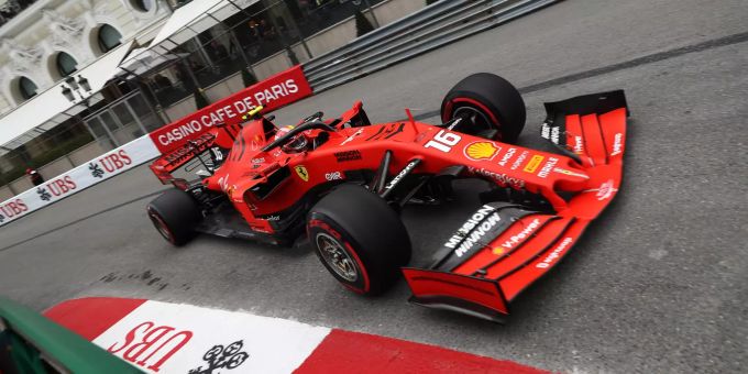 Charles Leclerc beim Training zum Grossen Preis von Monaco. Grosser Preis von Monaco