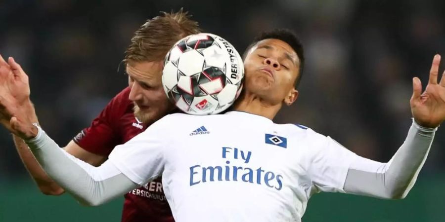 Hamburgs Douglas Santos ist wider fit für die Startelf. Foto: Christian Charisius