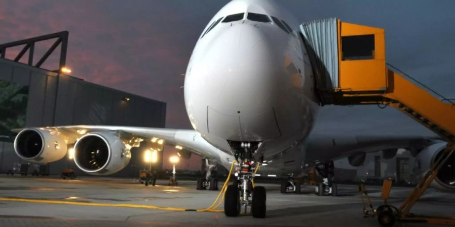 A380 in Hamburg