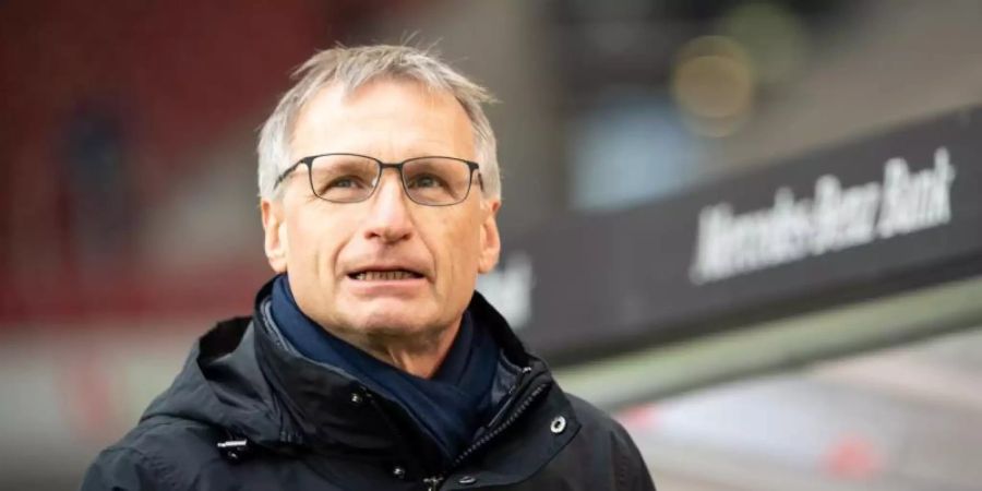 Michael Reschke, ehemaliger Sportvorstand des VfB, verteidigt die von ihm durchgeführten Sommer-Transfers. Foto: Sebastian Gollnow