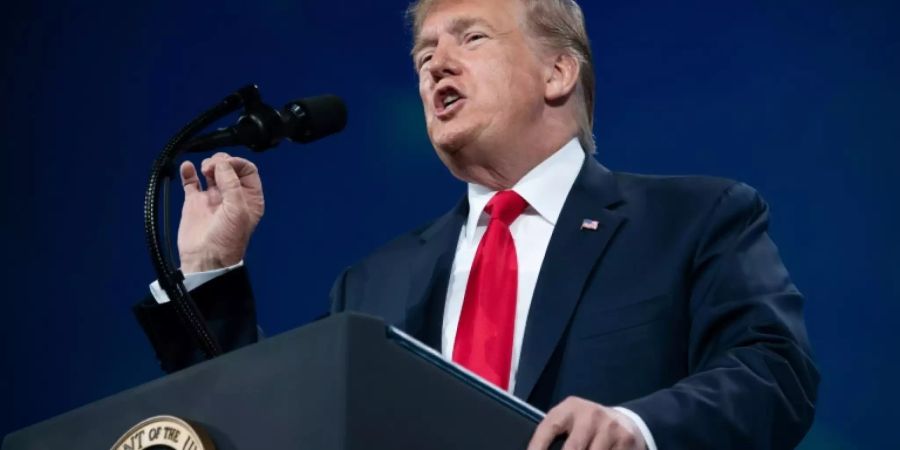 Trump bei der Jahresversammlung der NRA