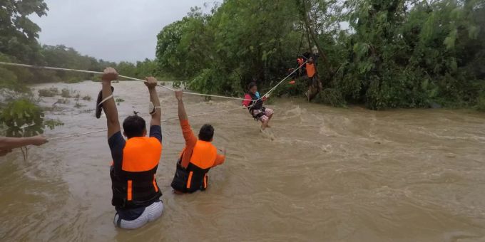 Die Philippinen haben aktuell mit starken Überschwemmungen zu kämpfen. Unwetter Philippinen aktuell