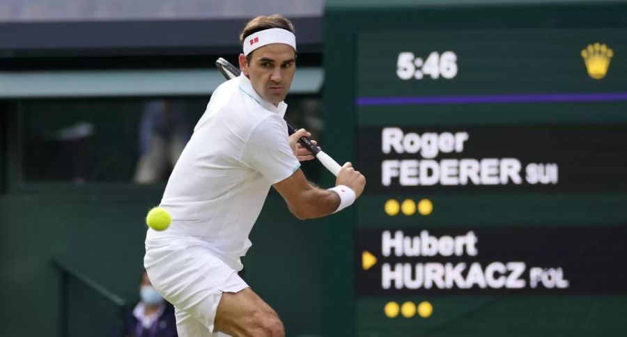 Roger Federer schuftet an seinem Comeback.