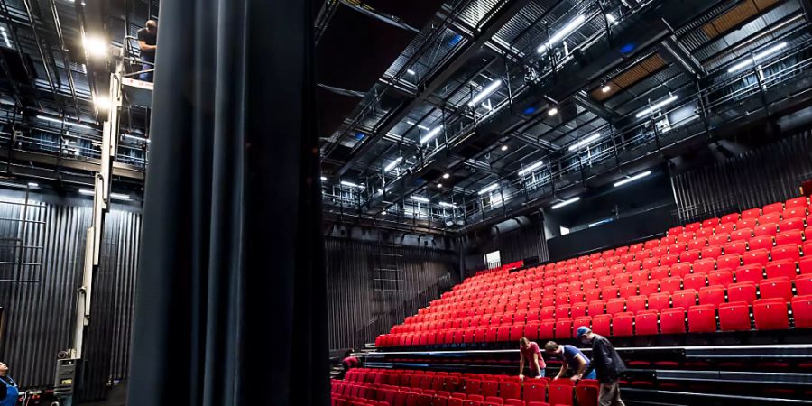 Vorhang auf für das neue Théâtre du Jura in Delsberg.