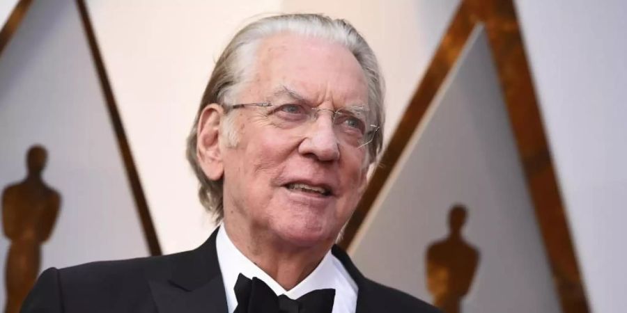 Der Schauspieler Donald Sutherland dreht wieder. Foto: Jordan Strauss/Invision/AP/dpa