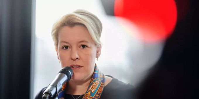 Die frühere Bundesfamilienministerin Franziska Giffey. Foto: Annette Riedl/dpa Die frühere Bundesfamilienministerin Franziska Giffey. Foto: Annette Riedl/dpa