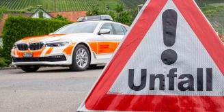 Amden SG - Selbstunfall mit Motorrad