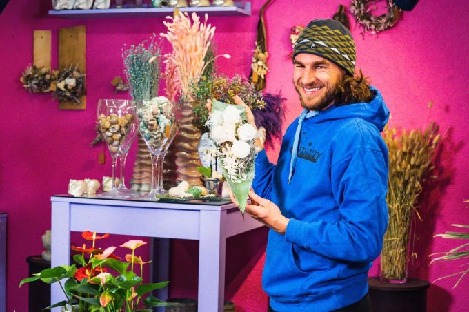 Tobias Kopp, Inhaber des Blumenladens Flora-Line, hat das Strassenmusik-Fest ins Leben gerufen. Tobias Kopp