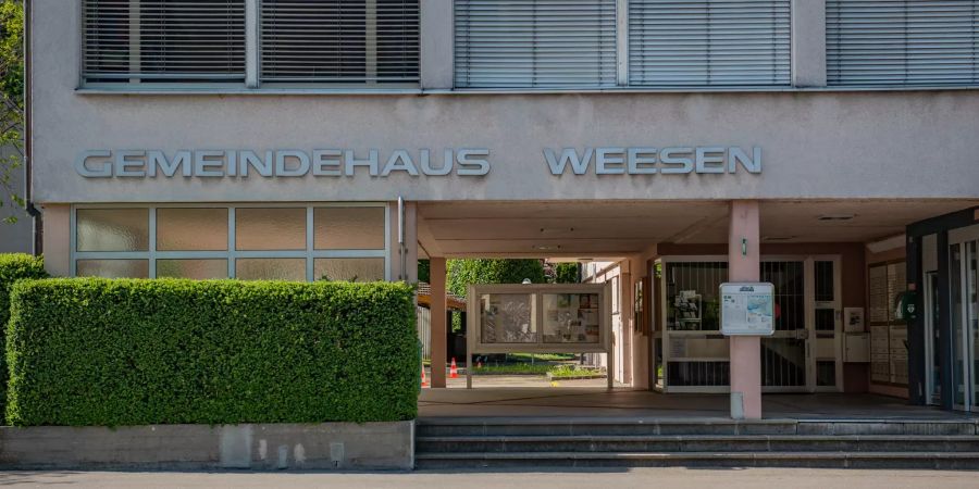 Gemeindehaus in Weesen im Kanton St. Gallen.
