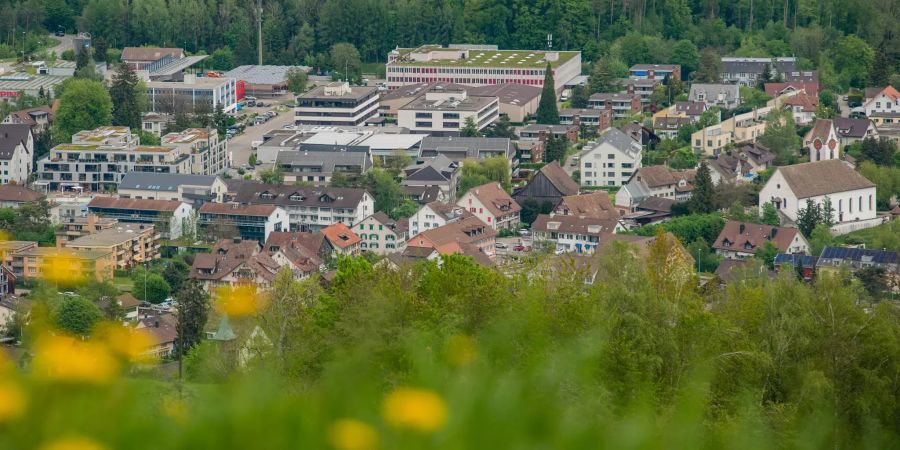 Blick auf Egg im Kanton Zürich.