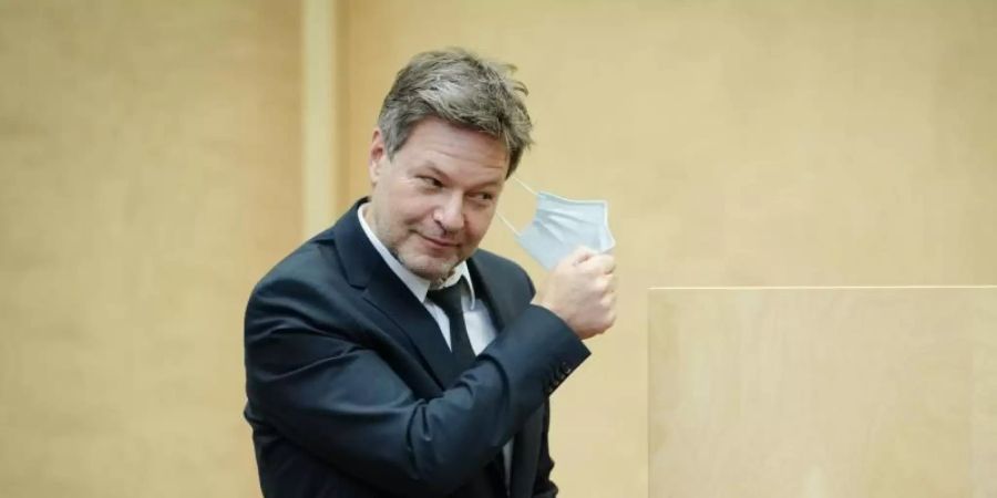 Der Bundesminister für Wirtschaft und Klimaschutz: Robert Habeck. Foto: Kay Nietfeld/dpa