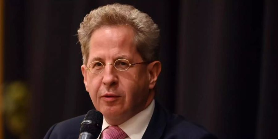 Hans-Georg Maassen bei einem Auftritt in Suhl. Foto: Martin Schutt/dpa-Zentralbild/dpa