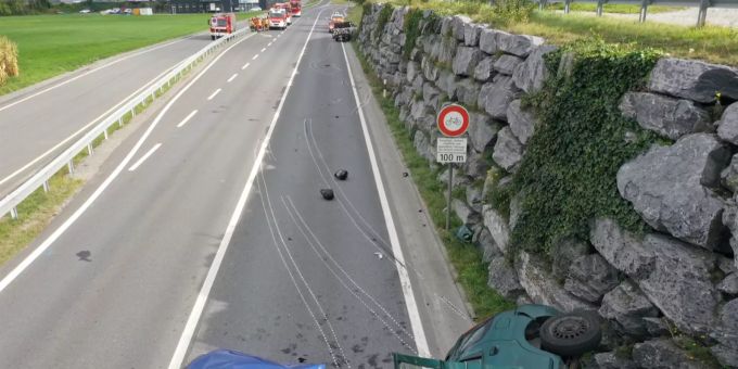 Ein 14-Jähriger kam bei einem Verkehrsunfall ums Leben. malans gr