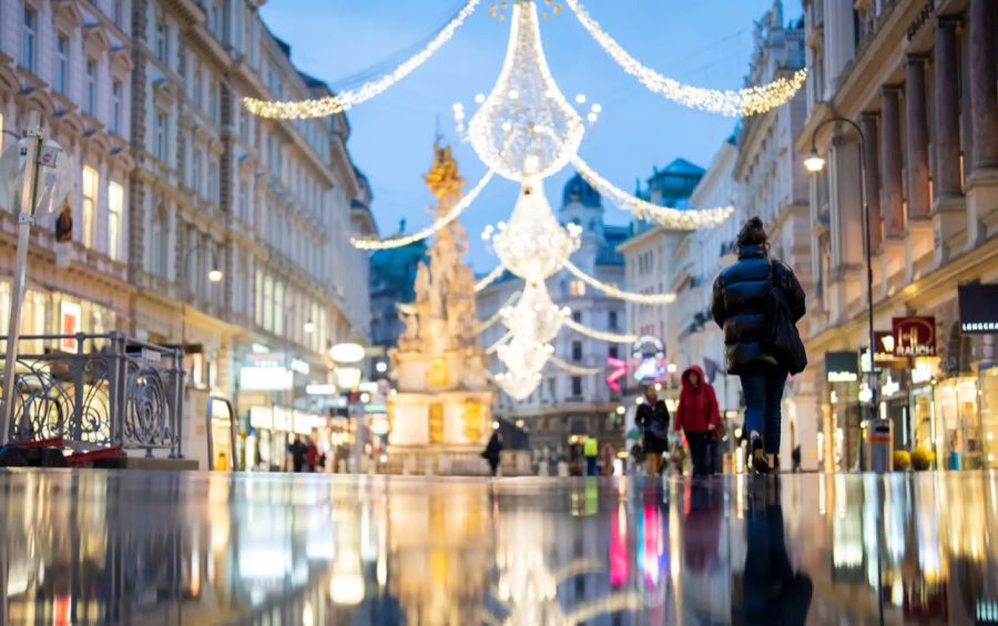 Weihnachtsshopping ging in der Österreicher Hauptstadt einmal mehr nur online.