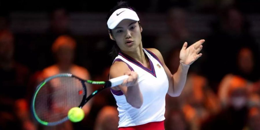 Emma Raducanu wird nicht beim WTA-Turnier in Melbourne aufschlagen. Foto: Zac Goodwin/PA Wire/dpa