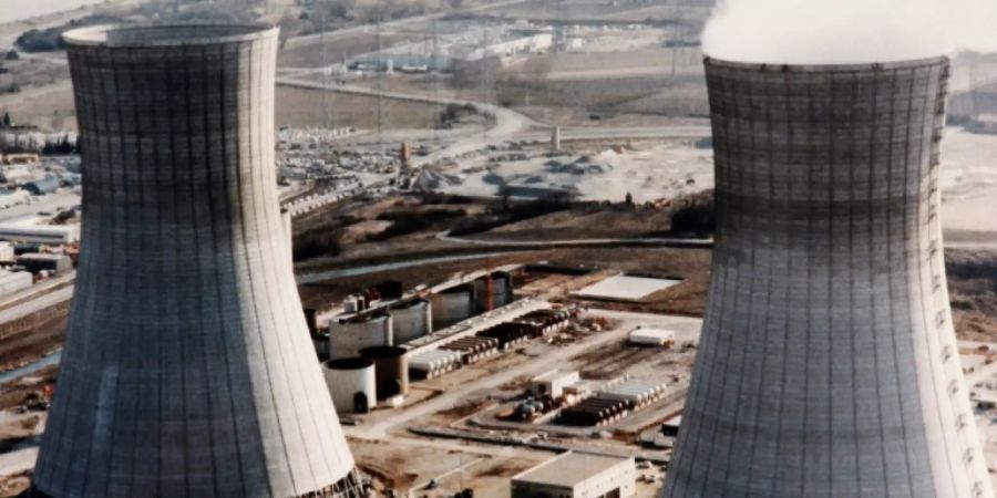 Atomkraftwerk in in Frankreich