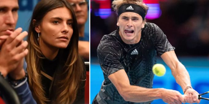 Sophia Thomalla druckt Freund Alexander Zverev die Daumen. sophia thomalla