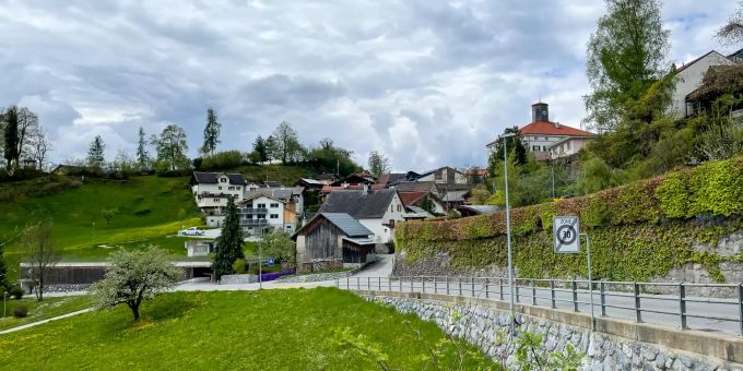 Ausblick auf Seewis im Prättigau. Ausblick auf Seewis im Prättigau.