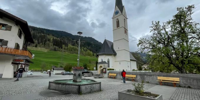 Kirche Küblis. Kirche Küblis.