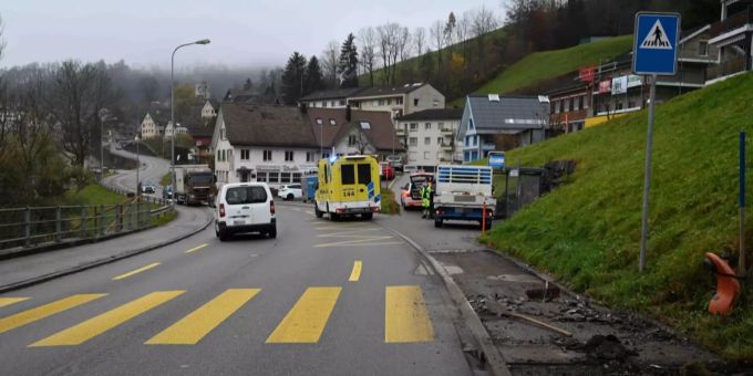 Der 6-jährige Jungen wurde leicht verletzt. Unfall