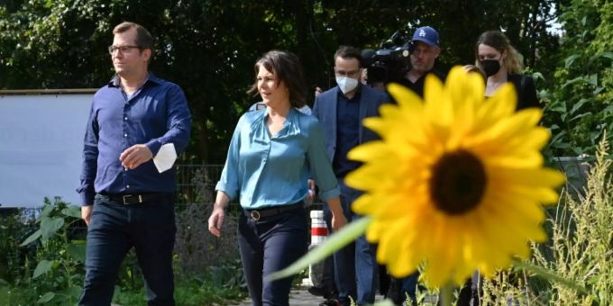 Annalena Baerbock und Daniel Holefleisch Annalena Baerbock und Daniel Holefleisch