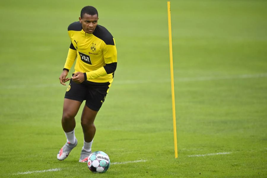 Manuel Akanji bei einer Trainingseinheit.