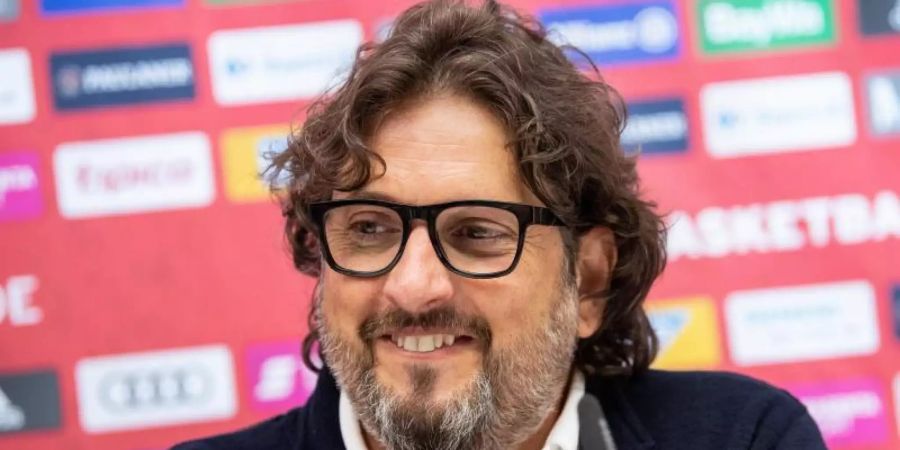 Andrea Trinchieri ist der Coach der Bayern-Basketballer. Foto: Matthias Balk/dpa