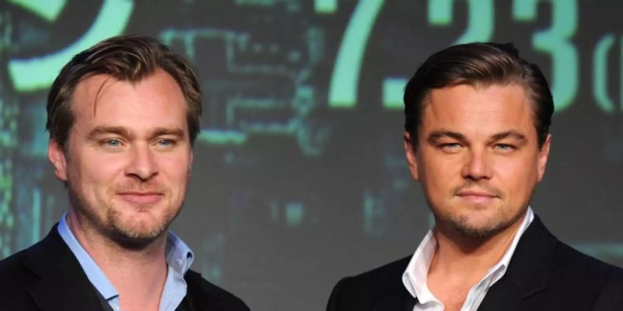 Christopher Nolans (l) film «Inception» mit Leonardo DiCaprio in der Hauptrolle hat vier Oscars gewonnen. Foto: Everett Kennedy Brown/EPA/dpa