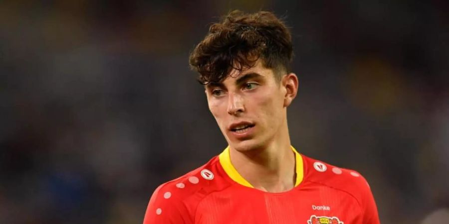 Die Anzeichen auf einen Wechsel von Leverkusens Kai Havertz zu Chelsea verdichten sich. Foto: Marius Becker/dpa