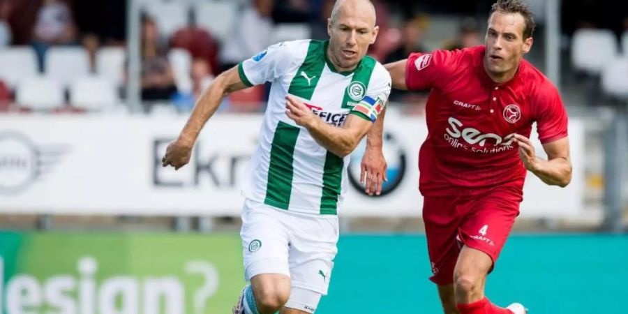 Zurück in der Heimat: Arjen Robben. Foto: Cor Lasker/ANP/dpa