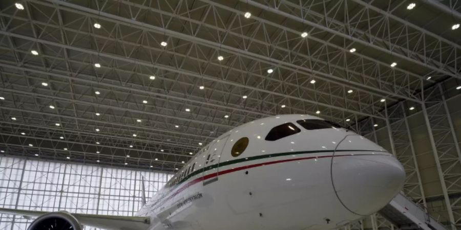 Das Flugzeug steht schon länger zum Verkauf