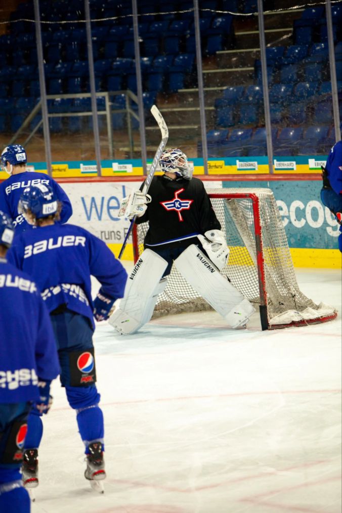 Training des EHC Kloten