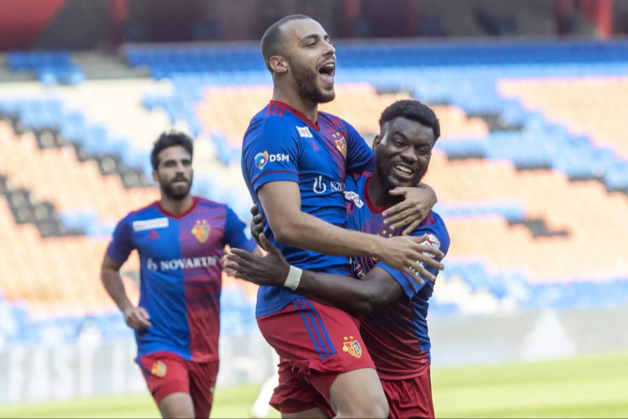 Der FC Basel geht durch Arthur Cabral in Führung.