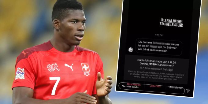 «Sch***** Sau» - Nati-Star Embolo stellt User auf Instagram an Pranger