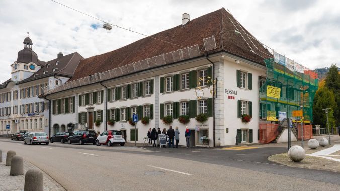 Die Galerie Rössli liegt mitten in Balsthal.